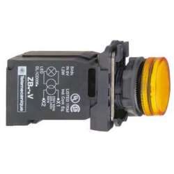 SE XB5 Лампа сигнальная 22мм 120В желтая арт. XB5AV35