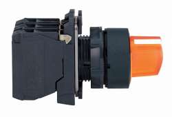 SE XB5 Переключатель 22мм 48-120В желтый с подсветкой XB4BK125G5 арт. XB5AK125G5