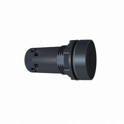 SE XB7 Кнопка 22мм черная с фиксацией 1НО арт. XB7NH21