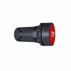 SE XB7 Кнопка 22мм красная 1НЗ с маркировкой STOP арт. XB7NA4234