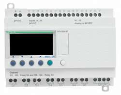 SE Zelio Logic Интеллектуальное реле 26 I/O 24V (DC) арт. SR3B261BD