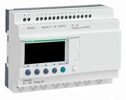 SE Zelio Logic Интеллектуальное реле компактное 20 I/O 24V DC арт. SR2B201BD