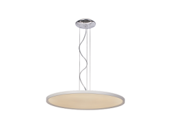 СТ Discus 62 Светильник подвесной с опал.рассеивателем ПММА, алюминий/бел.матовой арт. 1531000010