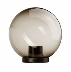 СТ NTV 130 E40 Светильник пластмасс. под лампу накаливания шар дымчатый 200 арт. 1405000710