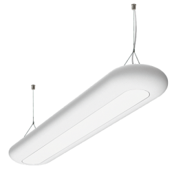 СТ Phantom 280 Светильник подвесной с опал.рассеивателем, белый матовый металл арт. 1125000020