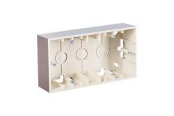 Simon 15 Алюминий Коробка 2-ая для наружного монтажа арт. 1590752-033