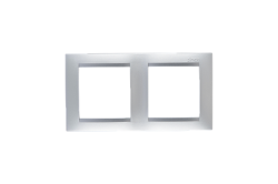 Simon 15 Алюминий Рамка 2-ая арт. 1500620-033