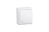 Simon 15 Aqua Белый Переключатель 1-клавишный перекрестный с подсветкой наружный, IP54 арт. 1594254-030