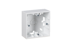 Simon 15 Белая Коробка 1-ая для наружного монтажа арт. 1590751-030