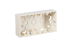 Simon 15 Бежевая Коробка 2-ая для наружного монтажа арт. 1590752-031