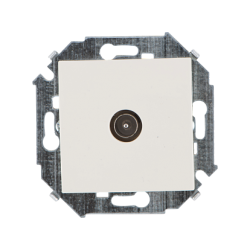 Simon 15 Бежевая Розетка TV одиночная, винт.зажим арт. 1591475-031