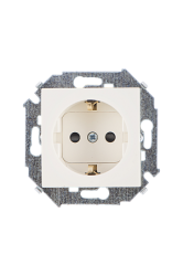 Simon 15 Бежевая Розетка с/з, 16А, 250В, винт.зажим арт. 1591432-031