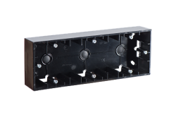 Simon 15 Черная Коробка 3-ая для наружного монтажа арт. 1590753-032