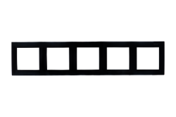 Simon 15 Черная Рамка 5-ая арт. 1500650-032