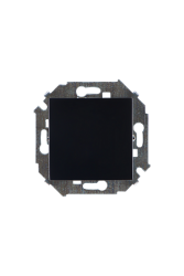 Simon 15 Черный Выключатель кнопочный с пиктограммой, 16А, 250В, винт.зажим. арт. 1591150-032
