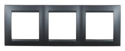 Simon 15 Графит Рамка 3-ая арт. 1500630-038