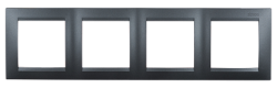 Simon 15 Графит Рамка 4-ая арт. 1500640-038