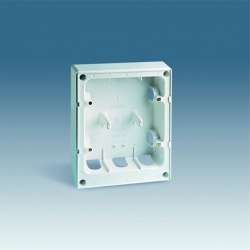 Simon 27 Белая Коробка монтажная для рамки 27850, 98х150х40мм арт. 27860-35