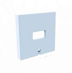 Simon 27 Белая Накладка на зарядное usb-устройство арт. 27039-35