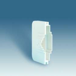 Simon 27 Белый Ввод кабеля в монтажн.коробки (27860, 27861, 27862) арт. 27890-35