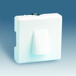 Simon 27 Мех Белый Кабельный выход с зажимом для кабеля арт. 27801-35