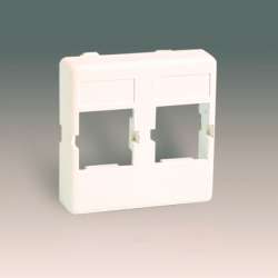 Simon 27 Мех Слоновая кость Адаптор 2-ой RJ 45 AVAYA арт. 27083-32