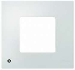 Simon 27 Play Белая Антибактериальная Рамка-декор 3-ая арт. 2700637-060