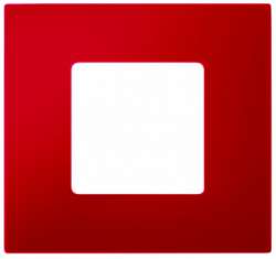 Simon 27 Play Красная Рамка-декор 4-ая арт. 2700647-037