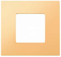 Simon 27 Play Кремовая Рамка-декор 1-ая арт. 2700617-070