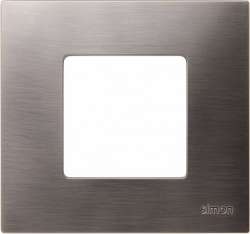 Simon 27 Play Титан Рамка-декор 1-ая арт. 2700617-041