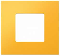 Simon 27 Play Желтая Рамка-декор 1-ая арт. 2700617-062