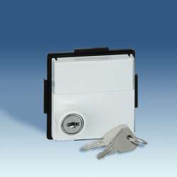 Simon 27 Scudo Белая Крышка откидная с замком арт. 2705091-030