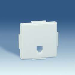 Simon 27 Scudo Серая Накладка на механизм телефонной розетки арт. 2705062-063