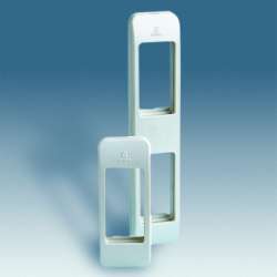 Simon 27 Слоновая кость Рамка на 2 узких модуля, совм. с монт.короб. арт.27714-31, 32х153мм арт. 27624-31