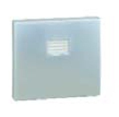 Simon 44 Aqua Алюминий Клавиша для выключателя с подсветкой арт. 4400010-033