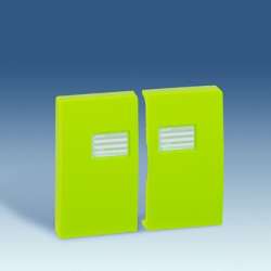 Simon 44 Aqua Фисташковая Клавиша двойная для выключателя с подсветкой арт. 4400026-065