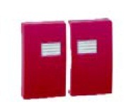 Simon 44 Aqua Красная Клавиша двойная для выключателя с подсветкой арт. 4400026-037