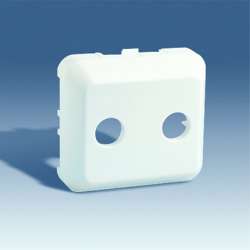 Simon 73 Белая Накладка ТВ-розетки арт. 73053-30