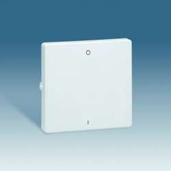 Simon 73 loft Белая Накладка на двухполюсный выключатель, S73Wood арт. 73023-60