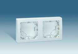 Simon 73 loft Белая Рамка 3-ая вертикальная 75х217 мм арт. 73631-60