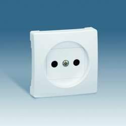 Simon 73 loft Графит Накладка розетки б/з с защитными шторками арт. 73040-62