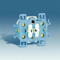 Simon 73 loft Мех Выключатель 2-клавишный, 10А арт. 73398-39