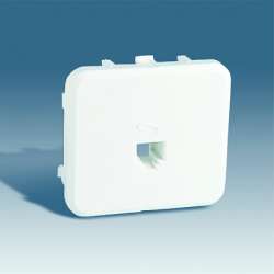 Simon 73 loft Слоновая кость Розетка телефонная RJ12 арт. 73481-31