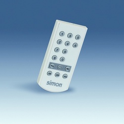 Simon 75 Мех Светло-серый ИК-пульт дистанционного управления, S27,82,82N,88 арт. 75350-69