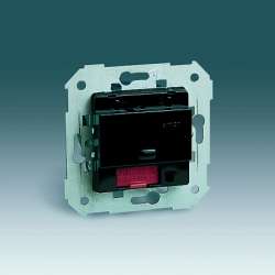 Simon 75 Мех Выключатель с ДУ 40-500W для л/н, 350W д/обмот тр-ров арт. 75357-39