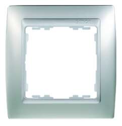 Simon 82 Алюминий/Металлик Рамка 4-ая арт. 82944-33