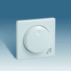 Simon 82 Алюминий Накладка регулятора громкости арт. 82055-33