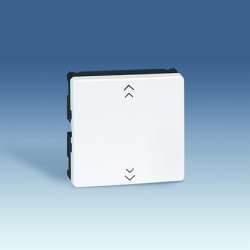 Simon 82 Белая Накладка на РЧ-передатчик с функц.упр. работой жалюзи, S82,82Нат арт. 82896-30