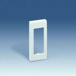 Simon 82 Centr. Алюминий Накладка на мех. розетки без заземл. 2Р арт. 82040-63