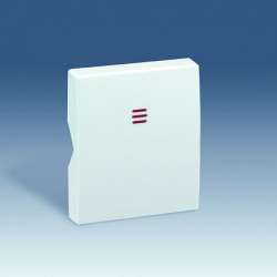 Simon 82 Centr. Алюминий Накладка на мех. с подсветкой арт. 82011-53